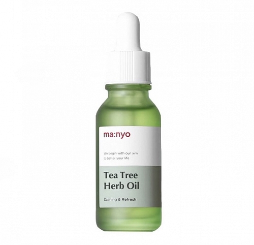 Ma:nyo Концентрированное масло для лица с травами и чайным деревом  Tea tree herb oil calming&refresh