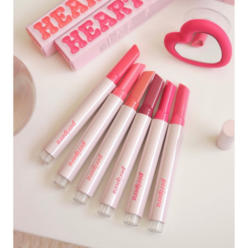 Peripera  -  ,  05 Berry Coke, Heart Jam Glow Lip  3