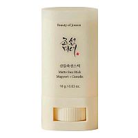 Beauty of Joseon        , Matte Sun Stick Mugwort+Camelia SPF50+ PA++++