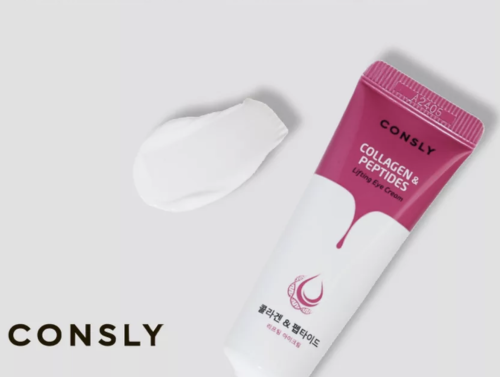 Consly �������-���� ��� ��� � ��������� � ����������, Collagen & Peptides Lifting Eye Cream ���� 4