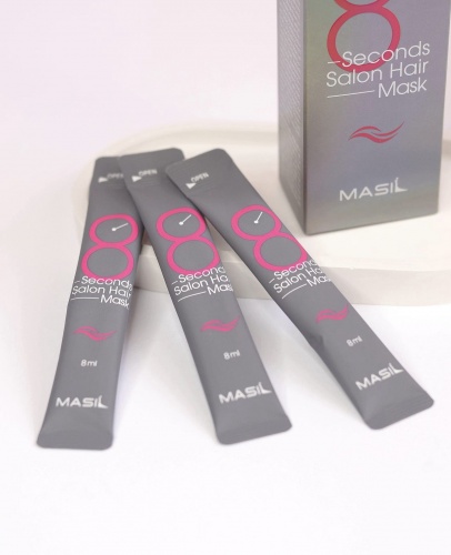 Masil Маска для волос 8 секунд саше  8 seconds hair mask premium treatment фото 2