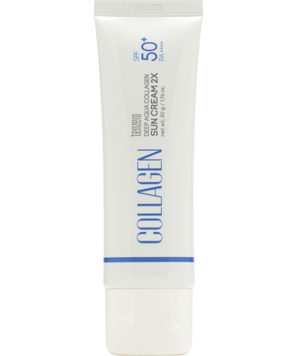 Tenzero    , Deep Aqua Collagen Sun Cream 2X SPF50+ PA++++