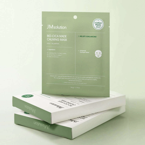 JMsolution ������ ������������ ����� � ��������� � ������������ (������), Bio-Cica Made Calming Mask ���� 4