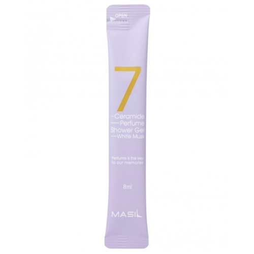 [����] Masil ������ ��������������� ���� ��� ���� "����� ������" (�������), 7 Ceramide Perfume Shower Gel White Musk Tester