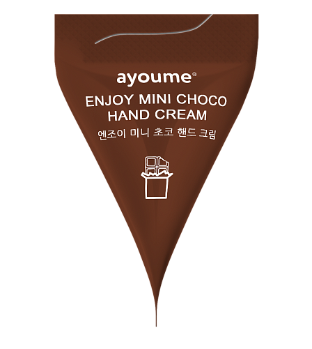 Ayoume Крем для рук с шоколадом (пирамидка)  Enjoy mini choco hand cream