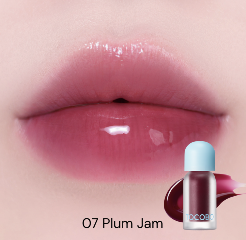 TOCOBO  -  ,  07 Plum Jam, Juicy Berry Plumping Lip Oil Glam Max  3