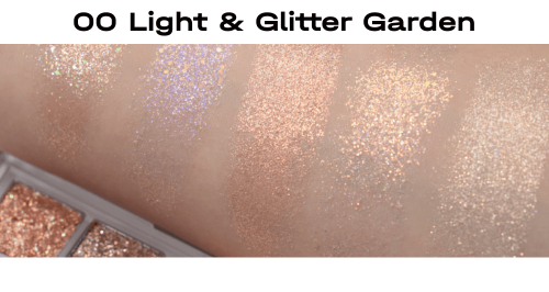 Rom&nd      10 ,  00 Light & Glitter Garden Better Than Palette  8