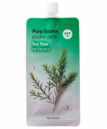 Missha        10   Pure source pocket pack tea tree