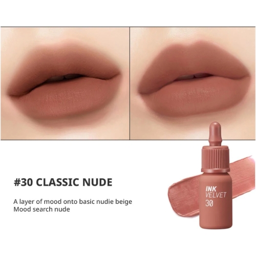 Peripera     ,  30 Classic Nude, Ink Velvet  4