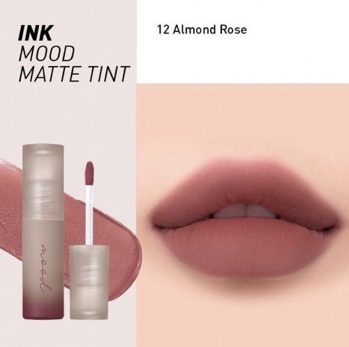 Peripera  -  ,  12 Almond Rose  Ink Mood Matte Tint   6