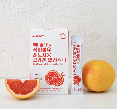Mippeum     , 15 , Red Grapefruit Collagen Jelly Stick  2