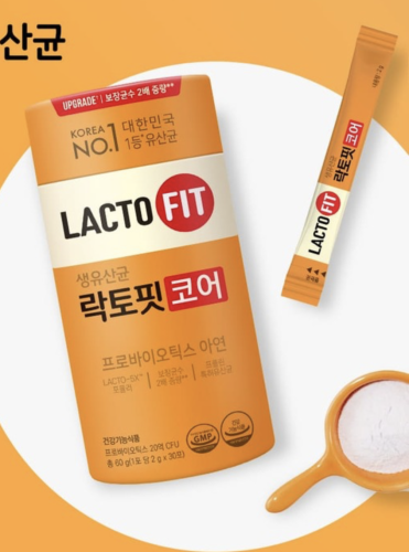 LACTO-FIT  -      , 60  Lacto-5X Formula Orange Balance Excretion Core Chong Kun Dang  5