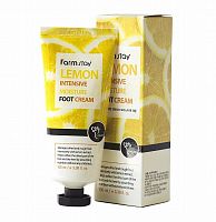 FarmStay Крем для ног с лимоном увлажняющий  Lemon intensive moisture foot cream