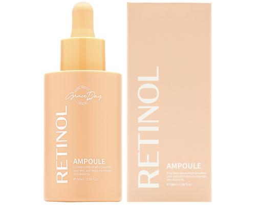 Grace Day Ампульная сыворотка с ретинолом и ниацинамидом, Retinol Ampoule Grace Day Ампульная сыворотка с ретинолом и ниацинамидом, Retinol Ampoule