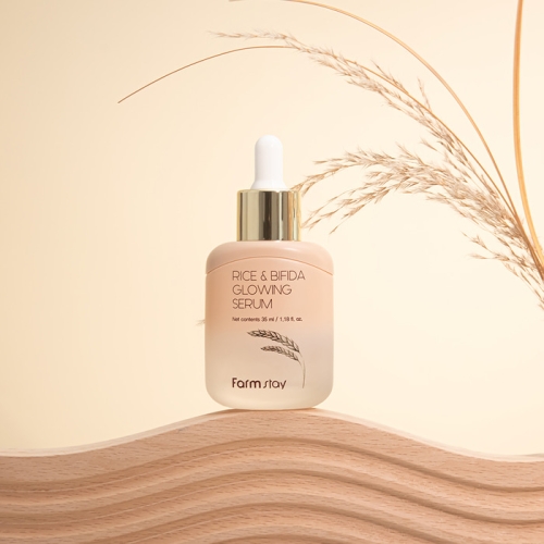 FarmStay      , Rice & Bifida Glowing Perfect Serum  6