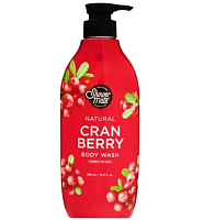 Shower Mate    "", Natural Cranberry Body Wash