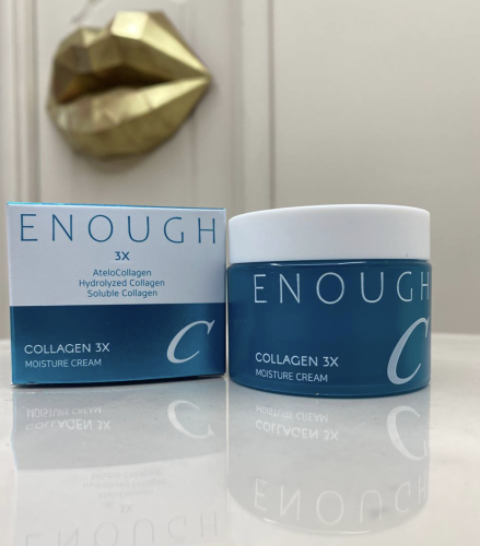 Enough ����������� ���� ��� ���� � ������� ���������� (����� ������),  Collagen 3X Moisture Cream ���� 4