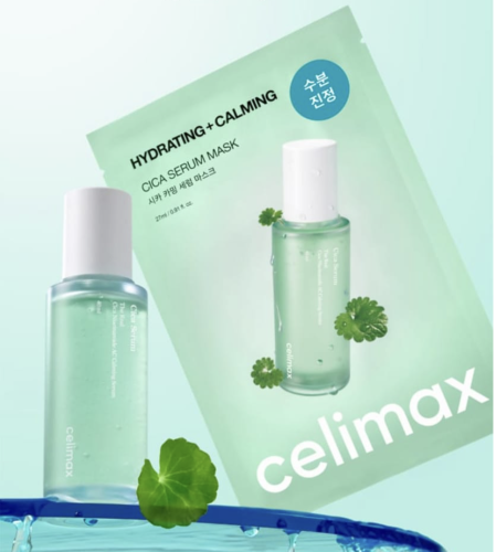 Celimax        , The Real Cica Calming Serum Mask  4