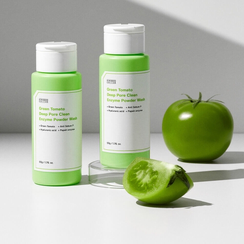 Sungboon Editor �������� ����� ��� �������� ��� � ������ �������, Green Tomato Deep Pore Clean Enzyme Powder Wash ���� 2