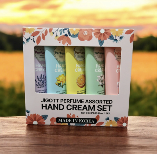 Jigott ����� ��������������� ������ ��� ��� 5 ��, Perfume Assorted Hand Cream Set ���� 2