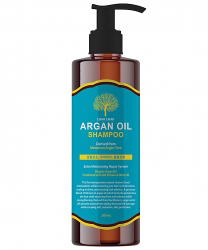 Char Char       500   Argan oil shampoo