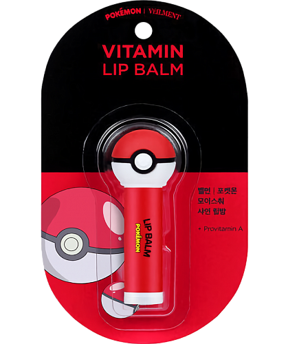 Veilment      Pokemon Pocket-ball Vitamin Lip Balm