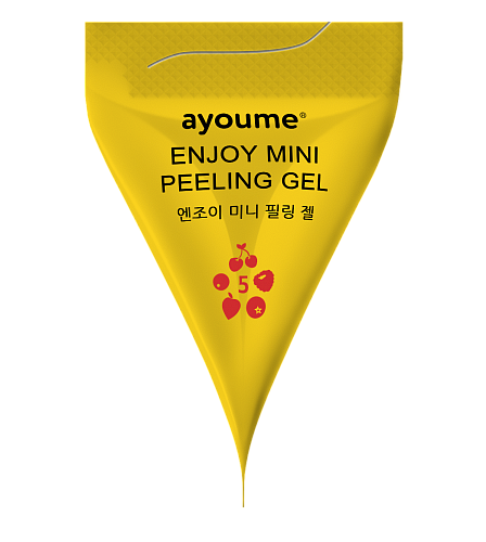 Ayoume Пилинг-скатка с экстрактами ягод (пирамидка)  Enjoy mini peeling gel