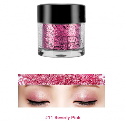 L'OCEAN     ,  11 Beverly Pink, Creamy Pigment Eye Shadow  3