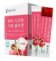 BOTO ������������ ���� � ��������, 10 ������, Beauty Secret Pomegranate Collagen Jelly