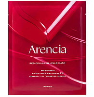 Arencia ������������ �����-���� � ��������� � ����������, Red Collagen Jello Mask