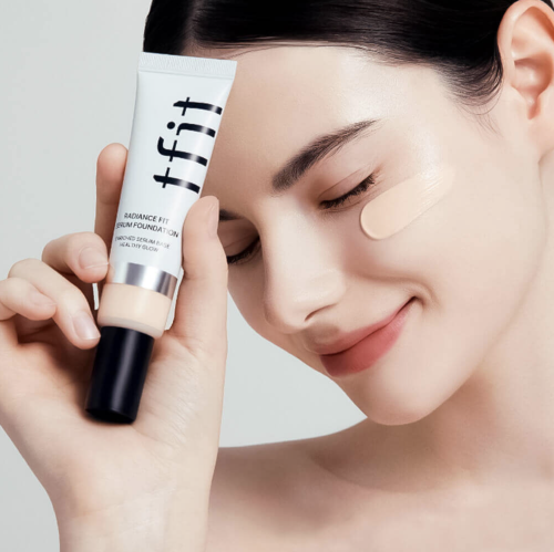 TFIT ˸���� ����������� ��������� �����, ������� C01 Porcelain, Radiance Fit Serum Foundation ���� 2
