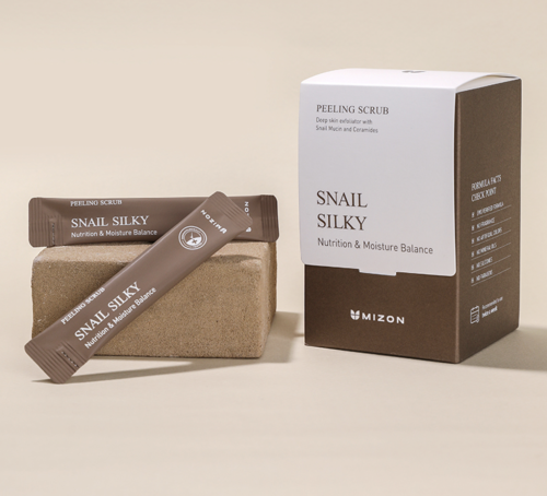 Mizon -      ( -), Snail Silky Peeling Scrub  2