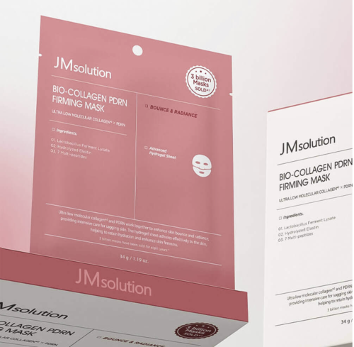 JMsolution ������ ������������ ����� � ���� � ���������, Bio-Collagen PDRN Firming Mask ���� 4
