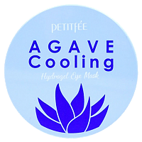 Petitfee Гидрогелевые патчи с агавой  Agave cooling hydrogel eye mask