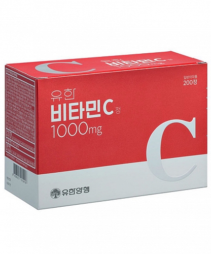 Yuhan Добавка витамин С 1000 мг, 100 таблеток  VITAMIN-C 1000mg, 100 tab