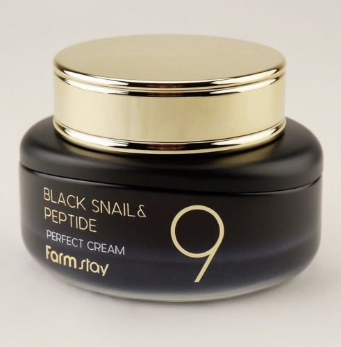 FarmStay           Black snail & peptide perfect cream  6