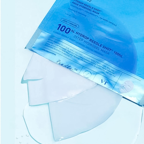 VT Cosmetics        (), Hydrop HL Reedle Shot 100 2Step Hydrogel Mask  2