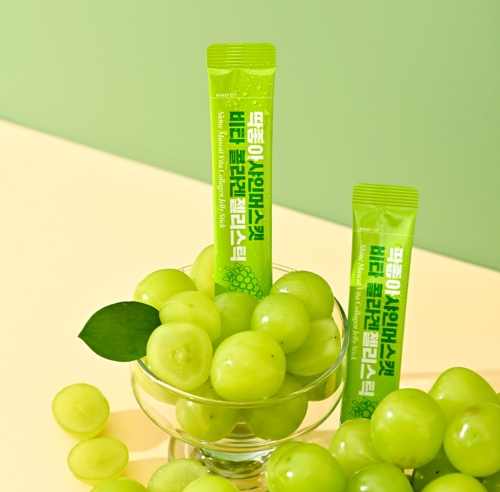 Mippeum     , 15 , Shine Muscat Vita Collagen Jelly Stick  4