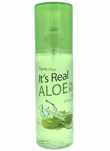 FarmStay Гель-мист для лица и тела с алоэ  It's real aloe gel mist