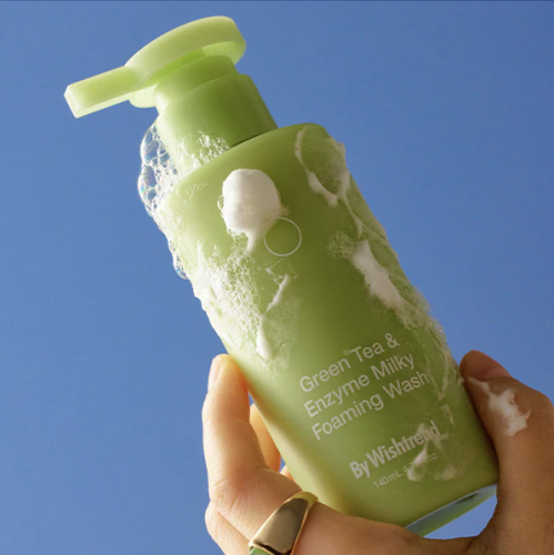 By Wishtrend  -       , Green Tea & Enzyme Milky Foaming Wash  6