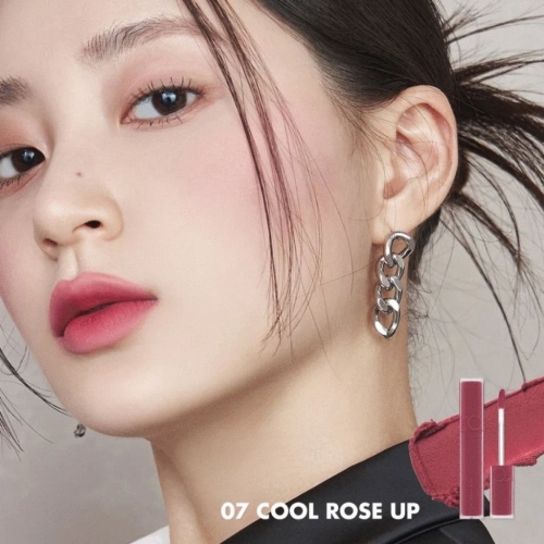 Rom&nd      -,  07 Cool Rose Up, Blur Fudge Tint  7