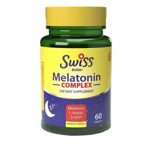 [������] Swiss Bork �������� ��������� ��� ������������ ���, 60 ��, Melatonin complex 60 Tablets