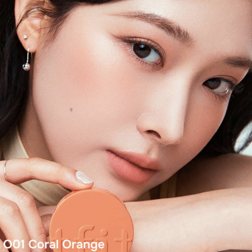 TFIT ������-����� � ��������� �������, ������� O01 Coral Orange, Fluffy Velvet Cushion Blush ���� 4