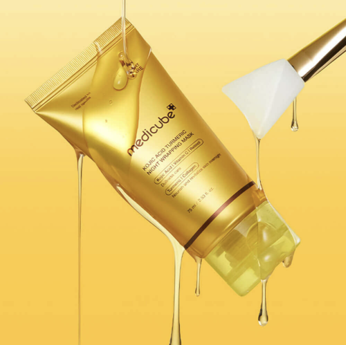 Medicube  -  ,     , Kojic Acid Turmeric Night Wrapping Mask  2