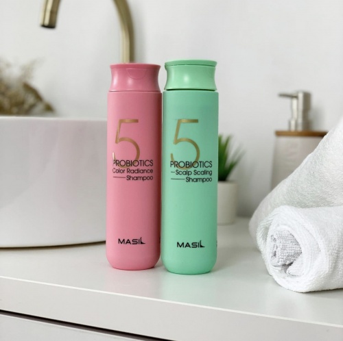 Masil       ()  5 Probiotics Color radiance shampoo  8