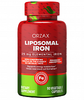 [] Orzax   , 90   Liposomal Iron Dietary Supplement