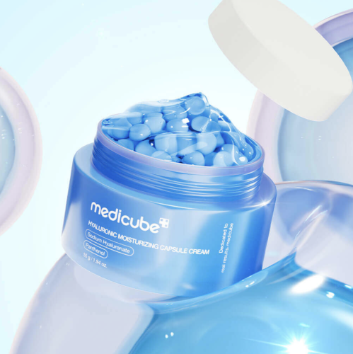 Medicube ���������� ����-���� � ������������ �������� � ����������, Hyaluronic Moisturizing Capsule Cream ���� 4