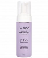 La Miso Мягкая кислородная пенка для глубокого очищения кожи  Soft deep bubble cleanser pH 5.5