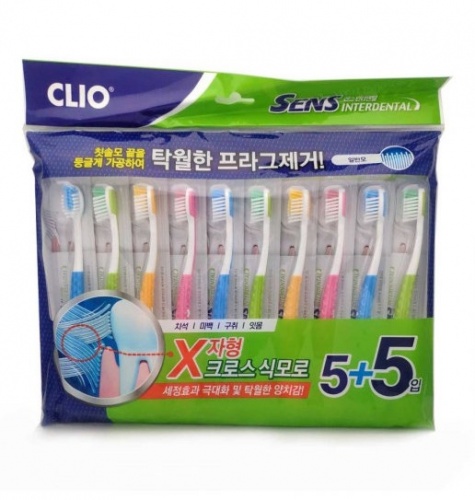 Clio  ,     Sens interdental toothbrush  2