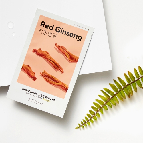 Missha       , Airy Fit Sheet Mask Red Ginseng  2